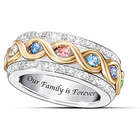 Personalized Family Is Forever Ring