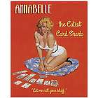 Cutest Card Shark Personalized Pinup Print