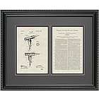 Otoscope 16x20 Framed Patent Art Print