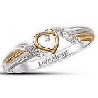 Heart of Love Personalized Diamond Ring