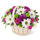 Blooming Bounty Flowers Basket