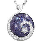 Granddaughter Reach for the Stars Necklace with Pavé Crystals