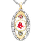 For the Love of the Game Boston Red Sox Swarovski Pendant