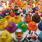 100 Assortment Rubber Ducks