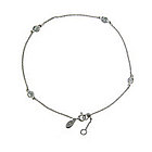 Sparkling CZ's by the Yard Anklet
