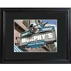 Carolina Panthers Personalized Tavern Print in Matted Frame