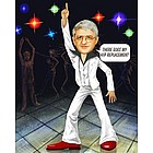 Personalized Saturday Night Fever Caricature from Photo