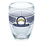 2 San Diego Chargers Stemless Wine Glasses
