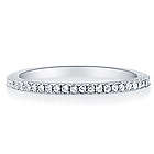 Cubic Zirconia Sterling Silver Full Eternity Ring