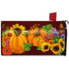 Fall Glory Floral Magnetic Mailbox Cover