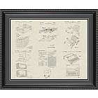 Computer and Technology Framed Patent Art