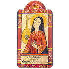 St Cecilia Patron Saint of Music Retablo Plaque