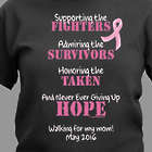 Fighting the Cause Breast Cancer Awareness T-Shirt