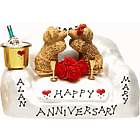 Golden Anniversary Chair for Couple Figurine