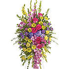 Bright and Beautiful Funeral Flowers Spray