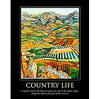 Country Life Personalized Art Print