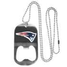 Personalized New England Patriots Bottle Opener Necklace