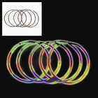 Five-Color Glow Swizzle Necklaces