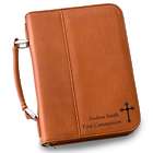 Personalized Large Tan Bible Case