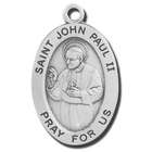 Sterling Silver St. John Paul II Medal