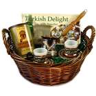 Turkish Coffee for 2 with Coffee & Turkish Delight Gift Basket