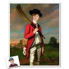 Classic Painting Boy with a Bat Personalized Art Print