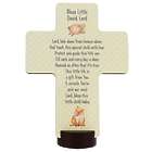 Personalized Bless This Child Standing Lamb Cross