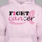 Fight Cancer Personalized Hooded Sweatshirt