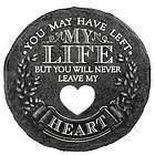 Never Leave My Heart Memorial Stone