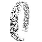 Sterling Silver Twisted Wire Cuff Bracelet