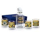 Green Bay Packers Decanter and Rocks Glasses