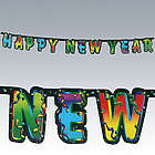 "Happy New Year" Jointed Banner