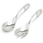 Curve Sterling Silver Baby Spoon and Fork Set
