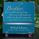 Brother Means More Sympathy Plaque