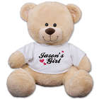 Personalized My Girl Teddy Bear