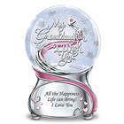 Granddaughter I Wish You Happiness Snow Globe