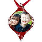 Tapered Holiday Personalized Photo Ornament