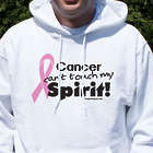 Pink Hope Ribbon Spirit Hooded Sweatshirt