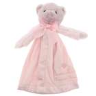 Personalized Pink Baptism Bear Snuggler