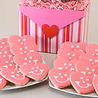 Two Dozen Smiling Sweetheart Cookies Gift Basket