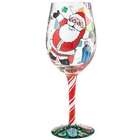A Claus for Celebration Wine Glass