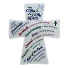 Gifts of the Holy Spirit Cross Plaque
