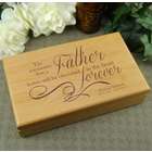 Memories of Father Personalized Sympathy Box