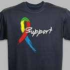Support Autism Awareness Ribbon T-Shirt