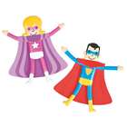 24 Valentine Superhero Bendable Toys