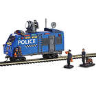 HO Scale Railway Police Armored Train Car with 2 Figures