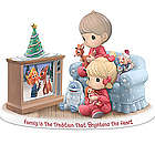 Family is the Tradition That Brightens the Heart Figurine