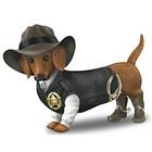 Sher-ruff S. Paws Cowboy Dachshund Figurine