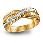 Eternity Personalized Double Band Diamond Ring
