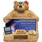 Personalized Bear Business Card Holder for Chiropractor